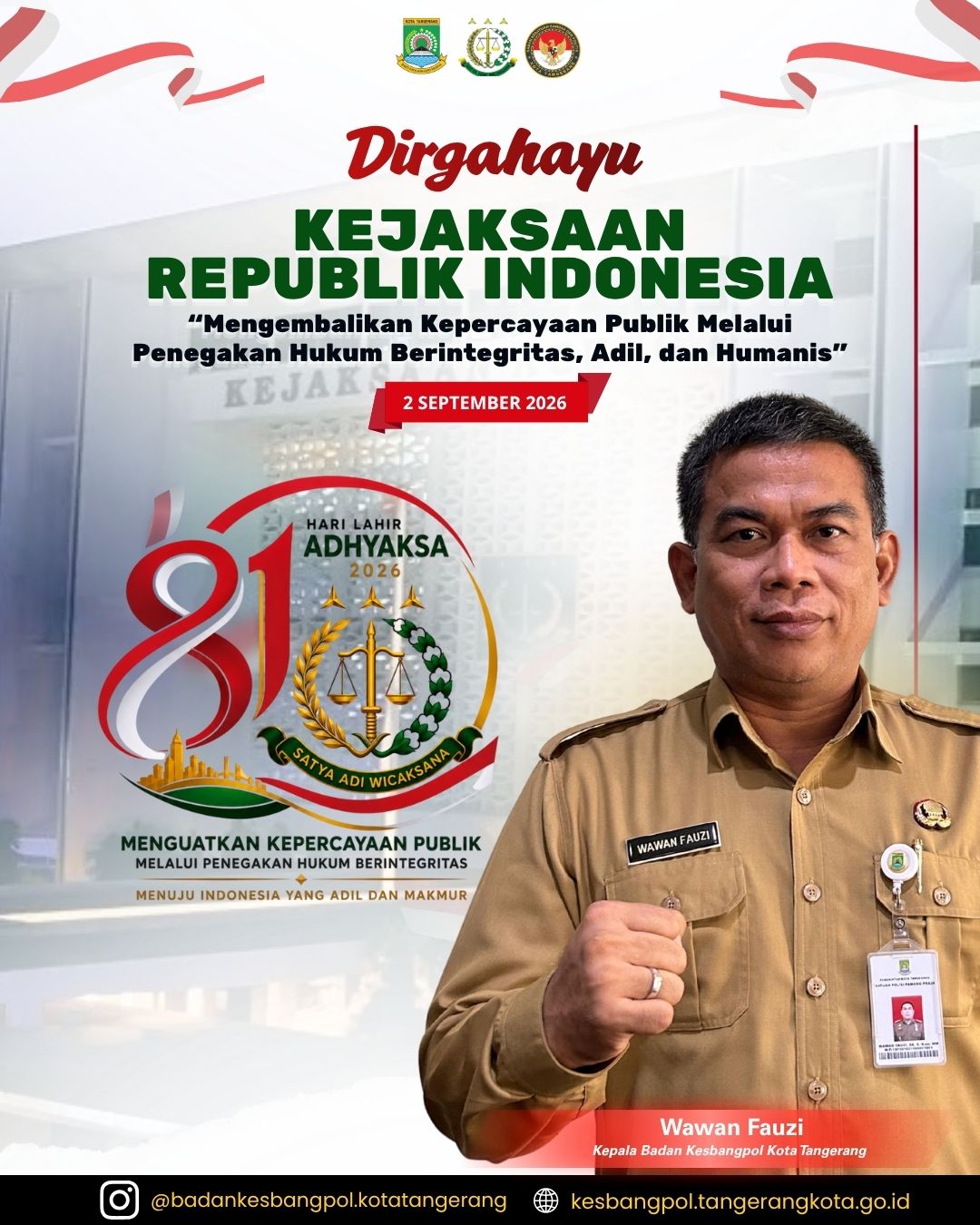 HARI KEJAKSAAN RI 81